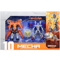 Набор трансформеров 17см 2шт. пластик, с аксессуарами 2082182/A5563-33