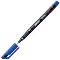 Маркер перманентный "OHpen universal" синий, пулевидный наконечник, толщина линии 0,7мм F 842/41