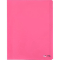 Папка 100 вкладышей "Rio" А4 полипропилен 0,30мм розовая EB01002