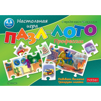 Игра настольная "Пазл-Лото. Профессии" (4 поля+24 элемента) 036715
