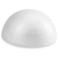 Набор д/декор. "Полусфера" 6см 6 шт/уп пенопласт Y9461-19