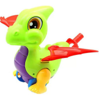 Каталка на палочке "Динозавр" 19х13х21см пластик (машет крыльями) T344128