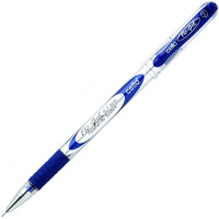 Ручка гелевая "FLO Gel" 0,5мм черная, корпус ассорти 265010