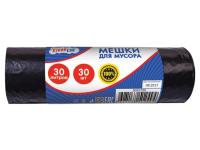 Пакет мусорный ПНД 30л. 30шт, 8мкм 50см*60см 9050700