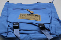 Сумка "Fashion" 34х36см 1 отделение, 4 кармана, текстиль, синяя 11829-24