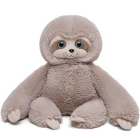 Ленивец "Луи" 55см светло-дымчатый НЛ/38/72-1