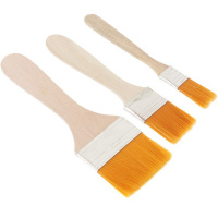 Набор кистей синтетика 3шт. флейц плоские (№4,6,10) Y9198-19