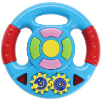Руль музыкальный "Потеша" 19см пластик (свет, звук) 2981A-ZYA