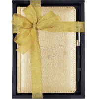 Набор подарочный "Sidney Nebraska" (ежедневник А5 272стр. золото + ручка шариковая) 3-128/11-2