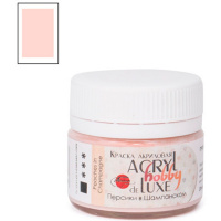 Краска акриловая 20мл "Акрил-Хобби Де Люкс" персики в шампанском 0303156