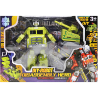 Трансформер "Робот. Военная машина" 17х7см пластик, с аксессуарами LT373679