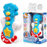 Музыкальная игрушка "Гитара" 18 х 13см, пластик (звук) Y7502-18