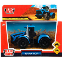 Трактор "Кировец К7" синий, инерционный, металл 13см (открывающиеся двери) KIROVETS7K-11-BU