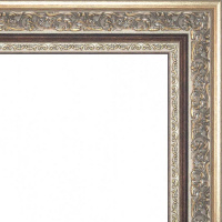 Рамка 30х40см серебро 45мм