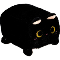 Котенок-кубик 20см черный FM6547