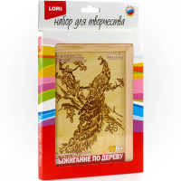 Набор для выжигания 13х18см "Райская птица" (рамка в комплекте) Вр-056