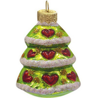 Ёлочное украшение "Елочка рождественская" h-7см в подарочной упаковке ФУ-517