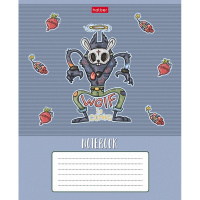 Тетрадь А5 24л линия "Freaky friends" на скобе 5 дизайнов 24Т5В2