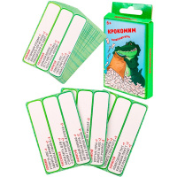 Игра настольная "Крокомим" 6х10,5см 32 карточки ИН-1522