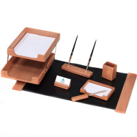 Набор настольный 7 предметов, дуб светлый K7D-35A/811886