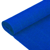 Бумага гофрированная 50х250см 035, темно-синяя Y9166-19