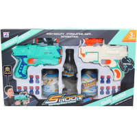 Набор оружия 17,5х15,5см 5 предметов пластик (пистолеты, мягкие пули 12шт, мишени) 2135688/618-7