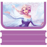 Пенал "Winter princess" 19х10,5х5см, прямоугольный, двухстворчатый, печать на фольге ПО-69