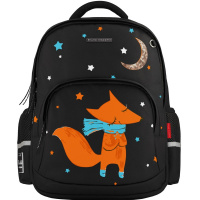 Рюкзак "Волшебный лис" 40х30х19см, 800гр, 2 отделения, 3 кармана, черный 12-002-175/01