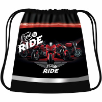 Сумка для сменной обуви "Крутые мотоциклы" 42х34см 1 отделение с карманом СДС-71