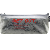 Пенал "Get out" 21х8х4см прямоугольный, 1 отделение, текстиль/пвх, черный BB2417