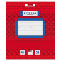 Тетрадь А5 18л клетка "Конструктор" на скобе 5 дизайнов 18Т5тВ1/067616