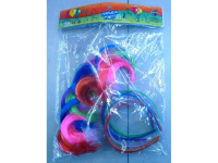 Ободок с волосами, 6цвY2454-15