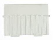 Разделитель для картотеки А6 пластик, серый НА9036/11