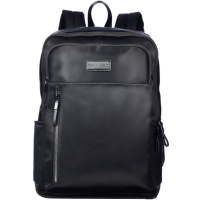 Рюкзак 41х29х19см, 780гр, 1 отделение, 4 кармана, материал Oxford с отливом, черный ВР89831