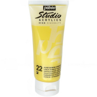 Краска акриловая 100мл желтый лимонный кадмий "Studio Acrylics" 831-022