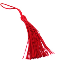 Кисточка для закладки 9см бордо Y7441-18