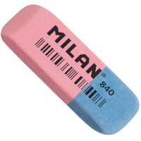 Ластик "840" прямоугольный скошенный, 52х19х8мм розово-голубой CCM840RA