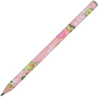 Карандаш чернографитный "HappyGraphix Jumbo. Авокадо. Модница" 4В 21-0062/15