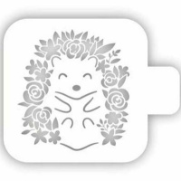 Трафарет пластиковый 9х9см с ручкой МД9-15