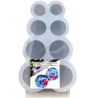 Молд силиконовый "Круги" 120х70х15мм 8шт. МГ009