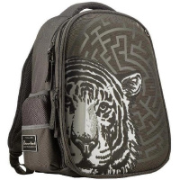 Рюкзак "Тигр" 30х38х20см, 1000гр, 2 отделение, 2 кармана, темно-серый 12-001-129/06