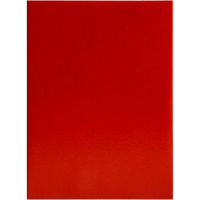 Папка адресная А4 бордовая бумвинил без тиснения, пухлая ПБ4000-209