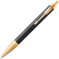 Ручка РШ "Parker Sonnet Premium Black GT" М синяя 1931667