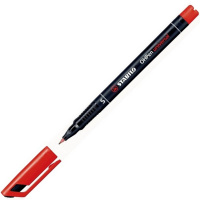 Маркер перманентный "OHpen universal" красный, игольчатый наконечник, толщина линии 0,4мм S 841/40