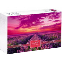 Пазлы 500 эл. "Premium. Legend Impression. Лавандовые поля" 48х33см с постером 071312