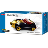 Конструктор "Механо. Гоночная машинка 8" инерционный 55 деталей 14х9,5х4,5см пластик M38-B0801H