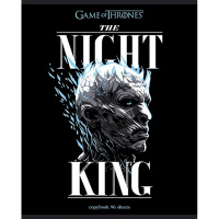 Тетрадь А5 96л клетка "Игра престолов" на скобе 5 дизайнов 96Т5В1/072765