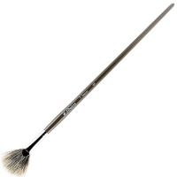 Кисть барсук веерная №7 длинная ручка "Художник" 4680043631247 Кисть барсук веерная №7 длинная ручка "Художник" 4680043631247
