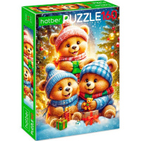 Пазлы 160 эл. "ECO. Веселые мишки" 22х33см 160ПЗ4_32809/089290