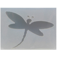 Молд силиконовый "Стрекоза" 60х45х4мм МБ00030